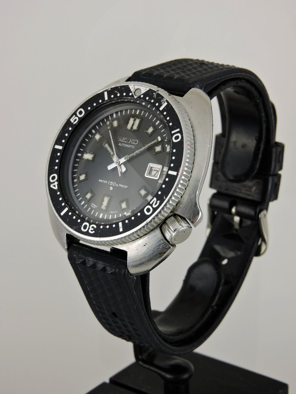Seiko Orologi: 1970 Seiko 6105-8110 Cpt. Willard Proof/Proof - Serviced – Usato da Bern venduto da Vintage-Oyster 1