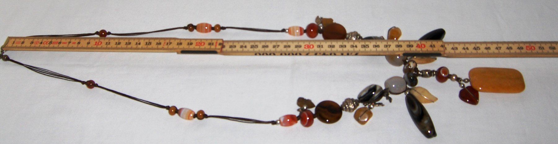Catenine: Originelle lange Kette mit diversen Steinen – Usato da Dübendorf venduto da alracfo 6