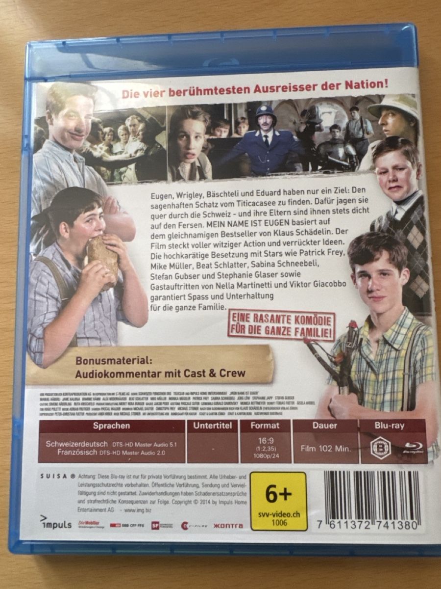 Tutti i DVDs: Mein Name ist Eugen-Vergriffen  – Usato da Brunnadern venduto da Nanuk60 1