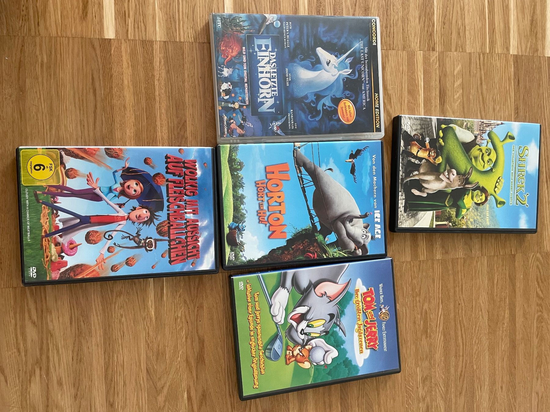 Tutti i DVDs: Auswahl an 5 Kinder DVDs – Usato da Bülach venduto da tamara1301