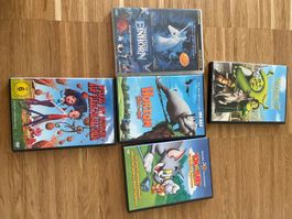 Auswahl an 5 Kinder DVDs