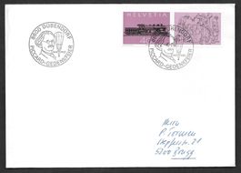 Sonderbrief SSt. 81 Piccard Gedenkfeier Dübendorf 14.8.1982