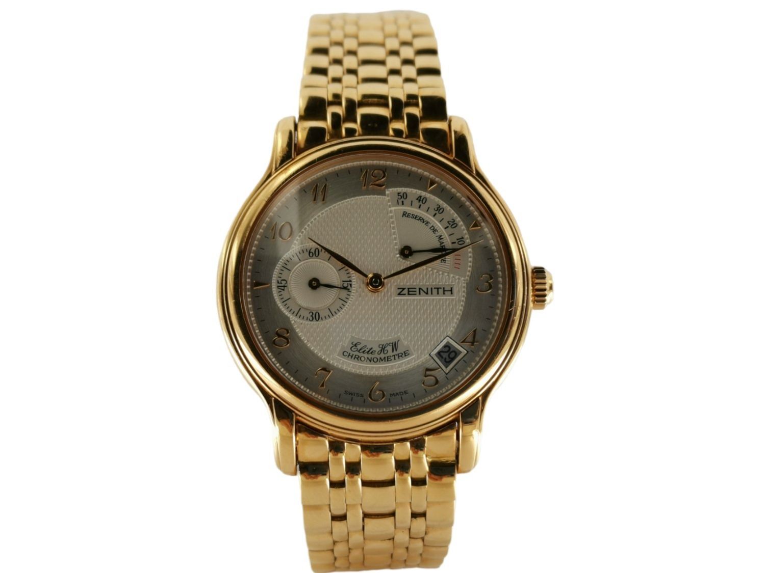 Zenith Orologi: Zenith Elite Chronometer 18K Roségold – Usato da Zürich venduto da Stargold-Uhren