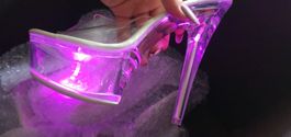 Party Heels, Shoe Light, Heels 38, Disco highlight, girlie