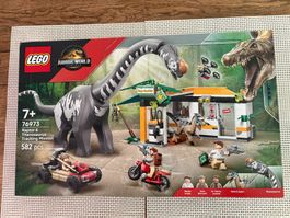 LEGO Jurassic World 76973 Raptor Titanosaurus Grosse Fährten