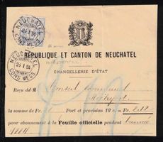 1884 Wertziffer 12Rp Nr.56 auf Briefausschnitt