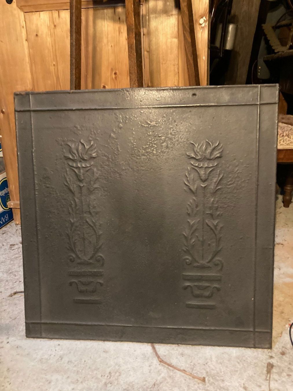 Camini: Plaque cheminée Kamin alt Kaminplatte antik – Usato da St-Cierges venduto da LeRegain