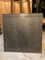 Plaque cheminée Kamin alt Kaminplatte antik