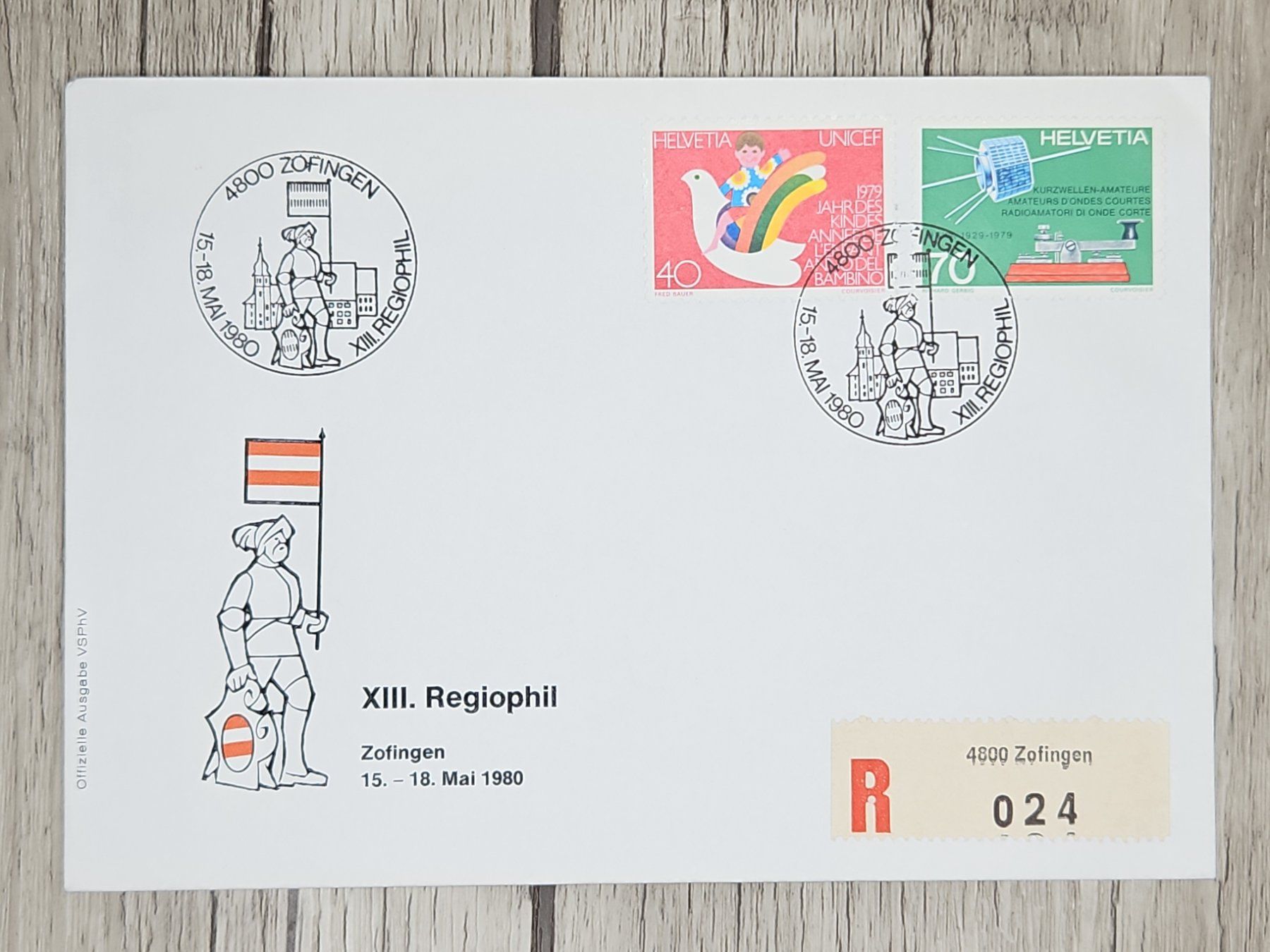Alle Briefmarken: CL11 Enveloppe + Timbre Suisse 1980 – Gebraucht aus Cousset von Patrick_Collections