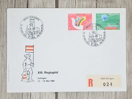 CL11 Enveloppe + Timbre Suisse 1980