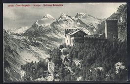 AK Maloja, Schloss Belvedere, 1909