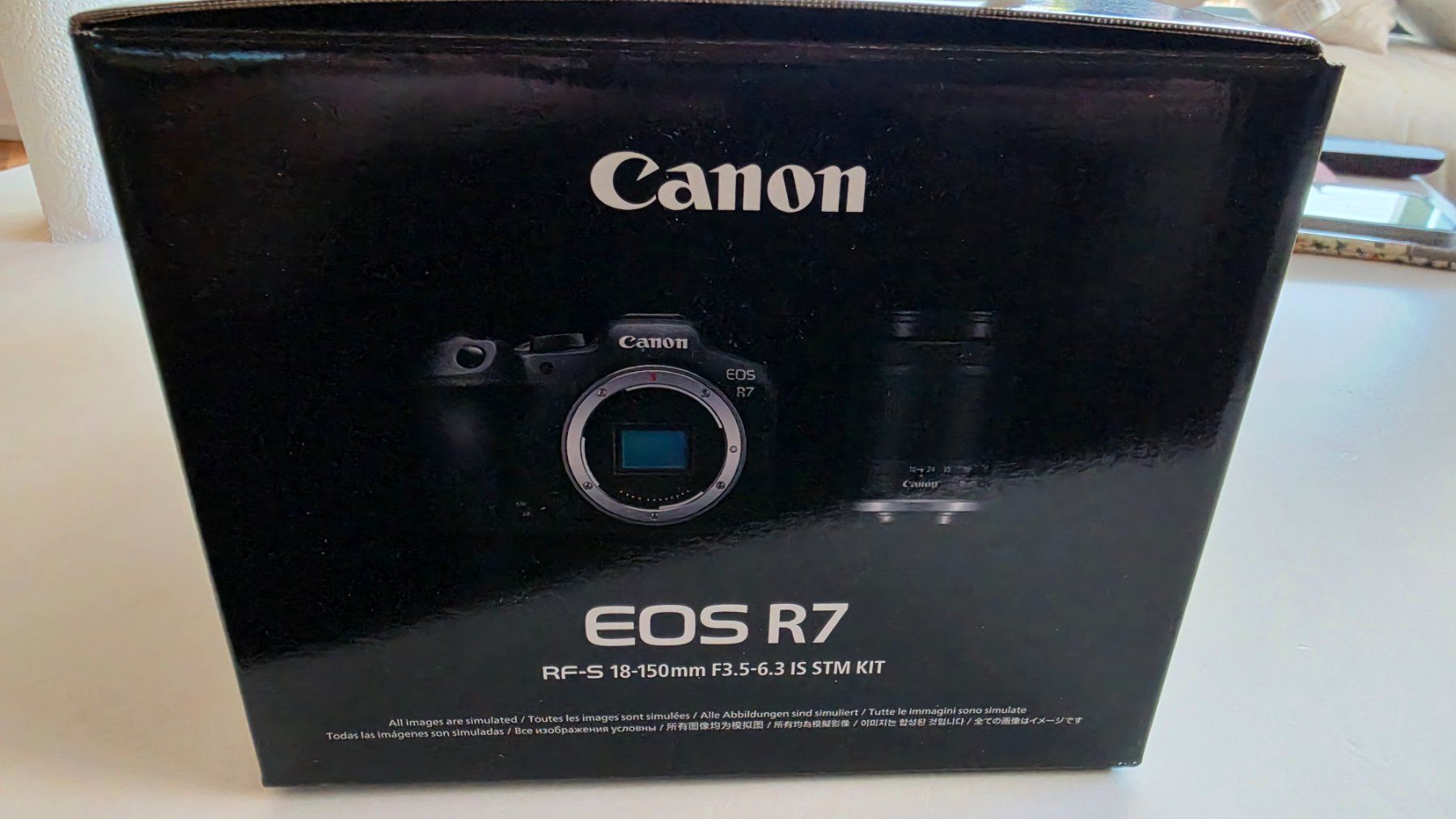 Canon Fotocamera: Canon EOS R7 mit Objektiv NEU – Nuovo e nell'imballaggio originale da Kerns venduto da Cin_g2kx