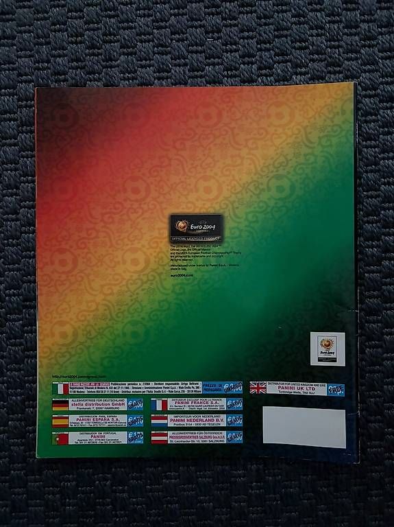 Albums: Panini Stickeralbum UEFA Euro 2004 Portugal - leer – D'occasion à Dübendorf par sve_pbr5 1