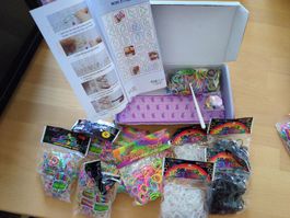 Loom Rubber Bands Kit mit Zubehör