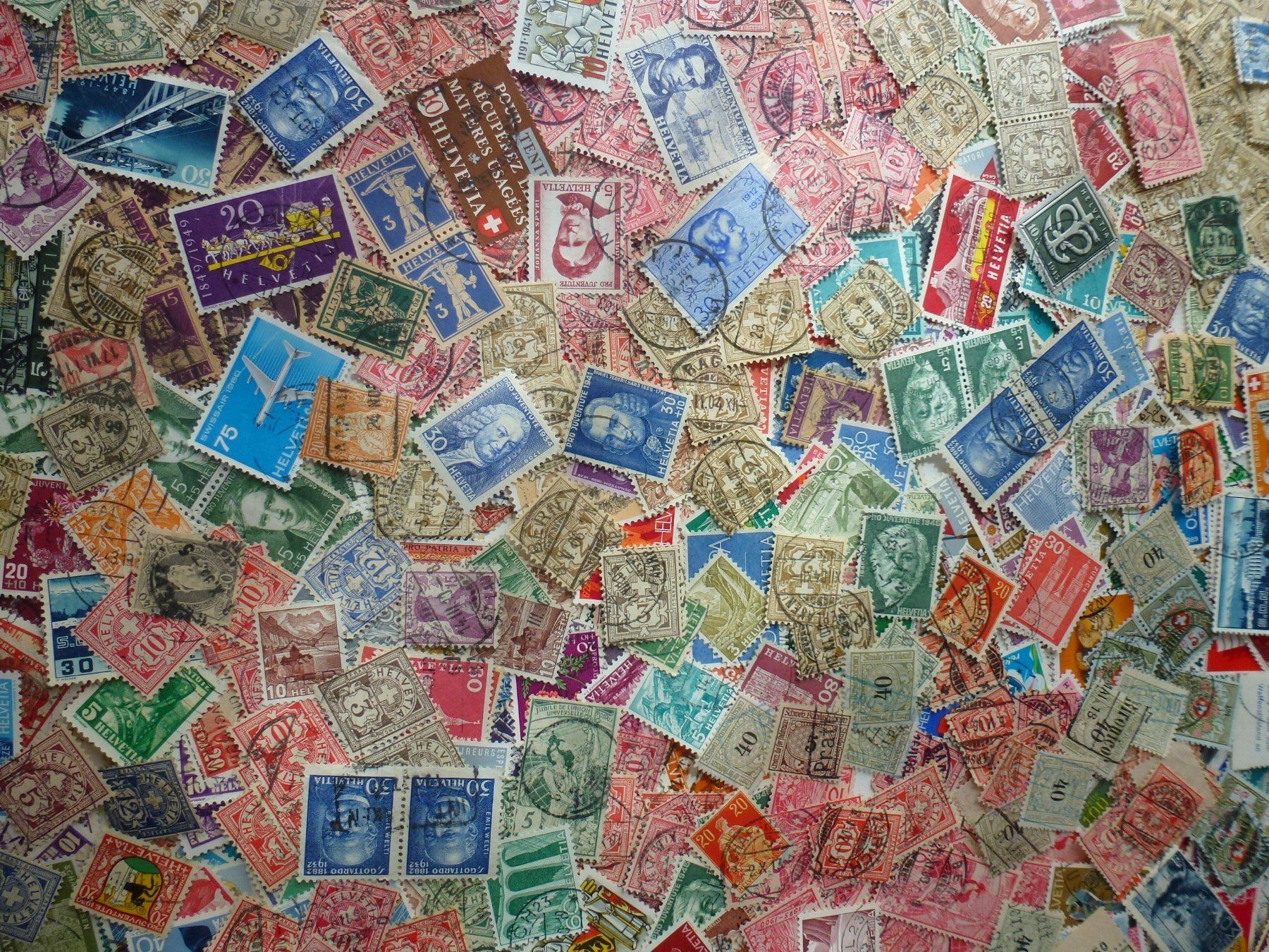 Alle Briefmarken: ++X-Tausend Briefmarken Schweiz ab Strubel – Gebraucht aus Walkringen von Casablanca777 2