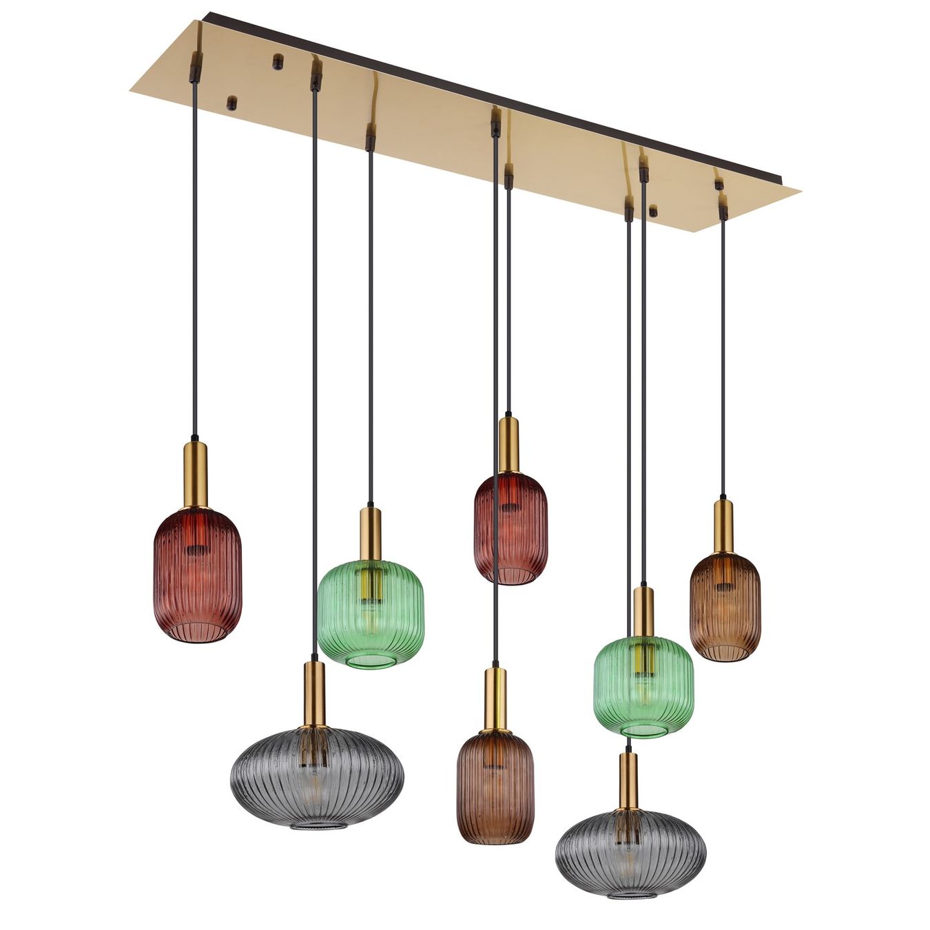 Lampadari & plafoniere: Pendelleuchte, Glas, 125 x 48 cm – Nuovo (secondo la descrizione) da Kreuzlingen venduto da Smart-Light 6