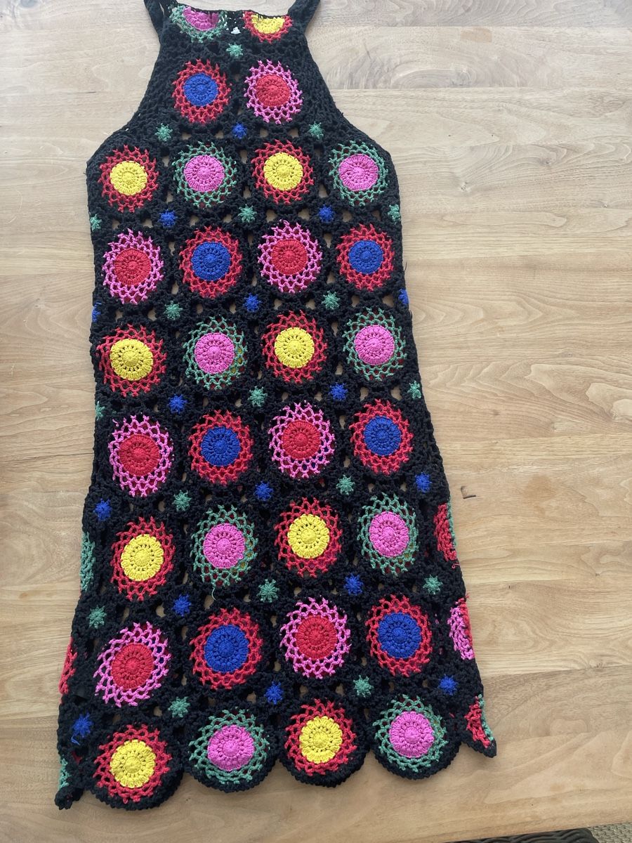H&M Vestiti: H&M Häkelkleid,  Crocket Boho, Gr. S-M, neu! – Usato da Gockhausen venduto da AnneT07 1