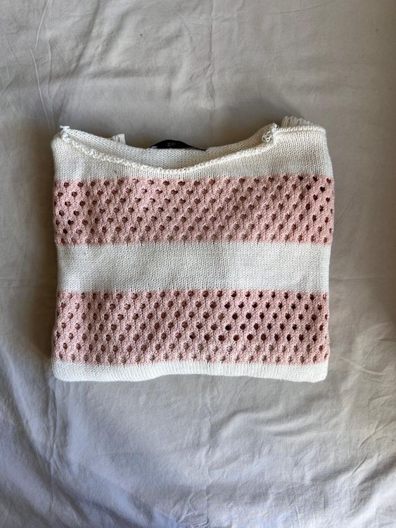 Pull sweat sweat-shirt à capuche I love Roma rose rouge blanc femme fille taille XS 34 - Vêtements