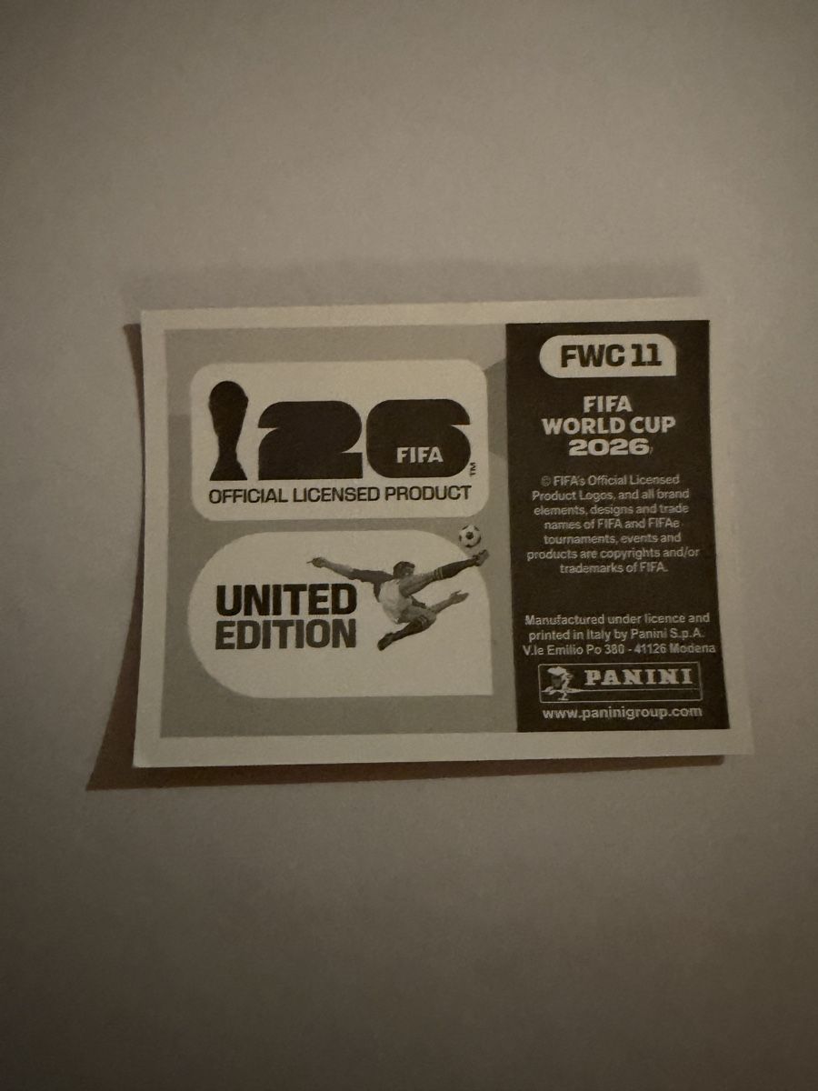 Panini Carte collezionabili: Panini WM2026 - FWC 11 – Nuovo (secondo la descrizione) da Wichtrach venduto da giu_tjw2 1