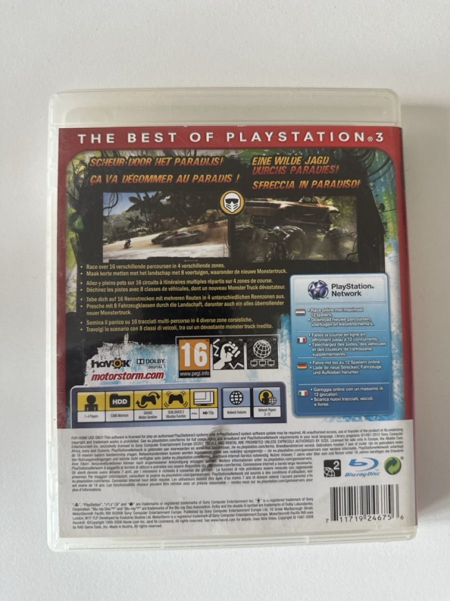 Sony Spiele: PS3 Spiel MotorStorm Pacific Rift – Gebraucht aus Oberengstringen von sasej 2