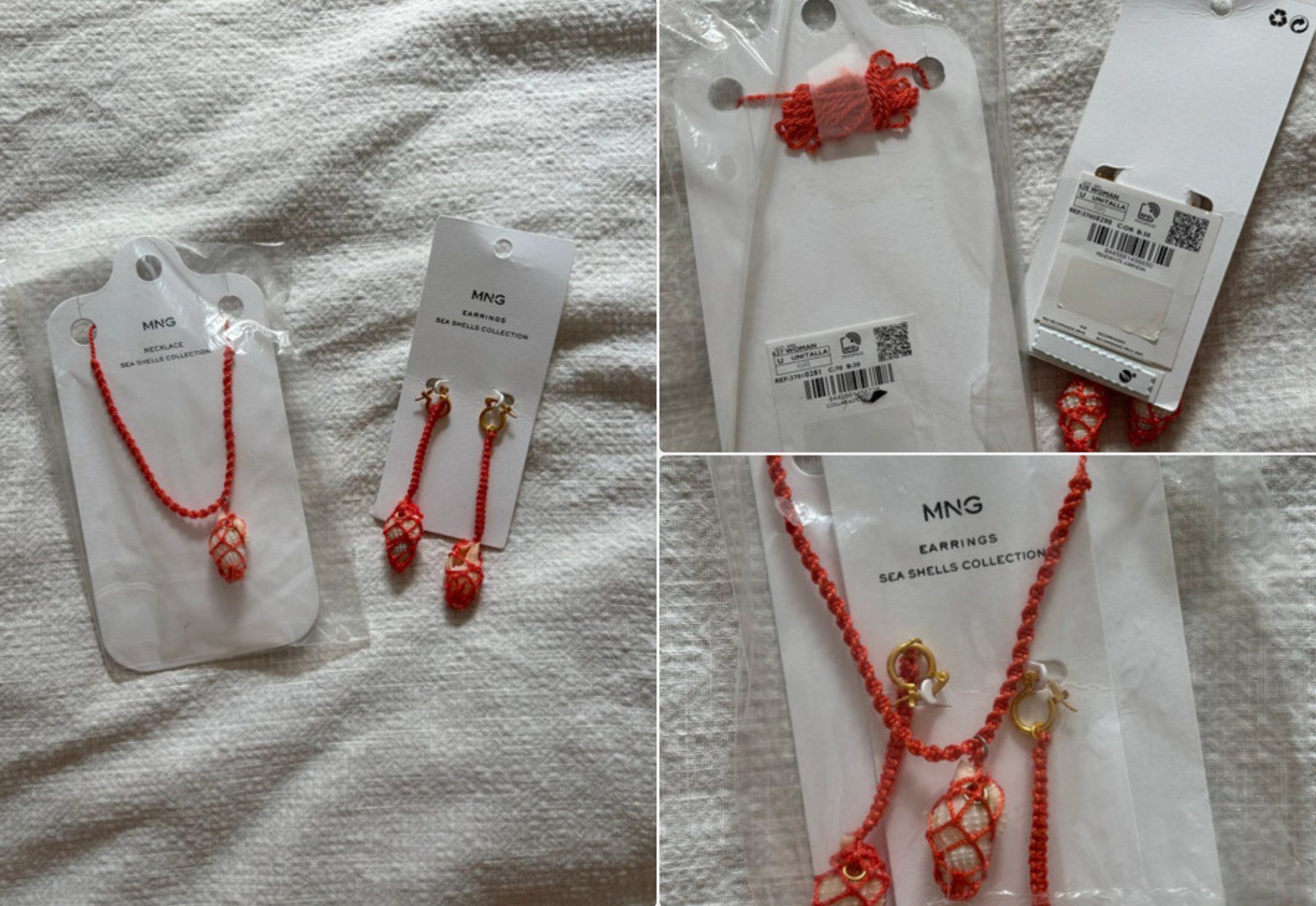 Mango Altri gioielli: NEU Set Modeschmuck aus Muscheln – Nuovo e nell'imballaggio originale da Zürich venduto da jas_5mwh