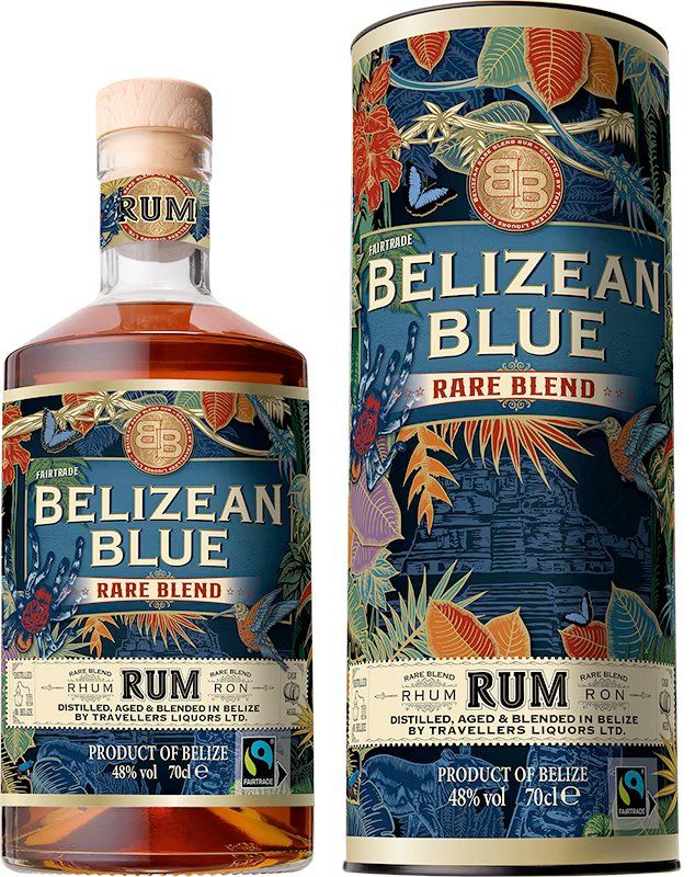 Spirituosen: BELIZEAN BLUE RARE BLEND 48 % / 70cl. – Neu und originalverpackt aus Neuwilen von Geniesser100