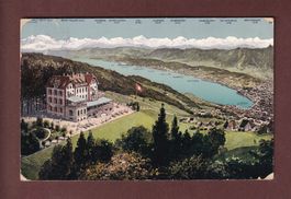 ZÜRICH - Kurhaus Zürichberg - 1910 // Riss und Eckbug //