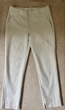 Beige Zara Stoffhose, Gr. 36