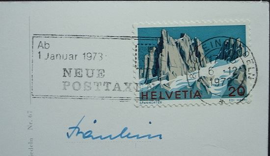 Cartoline postali: EINSIEDELN – Usato da Jona venduto da philajona 1