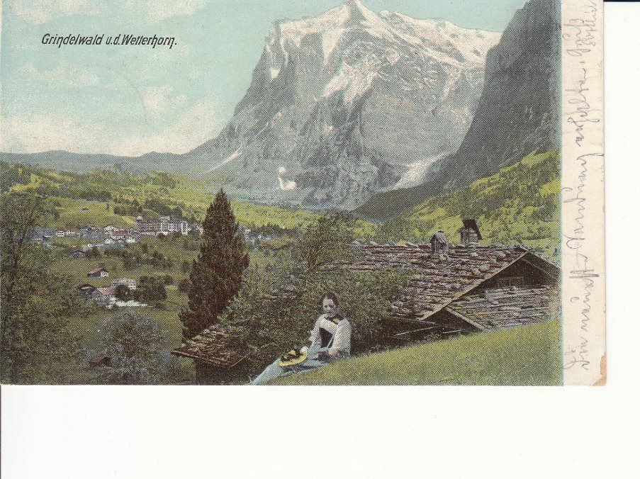 Cartoline postali: Grindelwald 1903 – Usato da Bürglen TG venduto da StampGraf