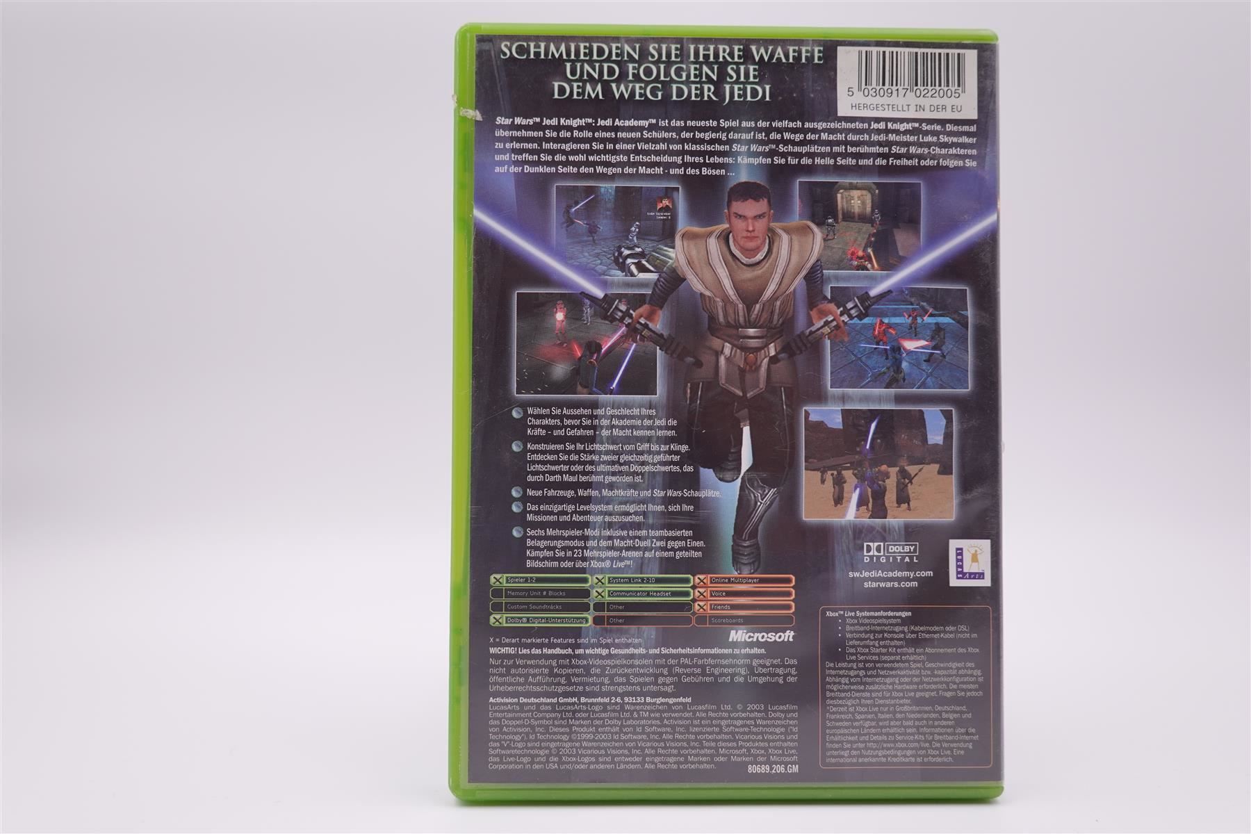 Microsoft Giochi: Star Wars Jedi Knight Jedi Academy XBOX – Usato da Herisau venduto da ZelliZone 1