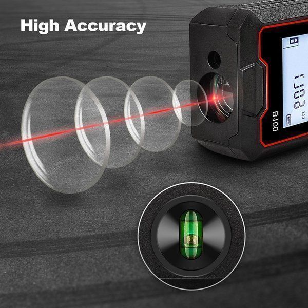 Misurare: Multifunktions-Laser-Entfernungsmesser / LCD 100m – Nuovo e nell'imballaggio originale da Bad Ragaz venduto da ejukova 2