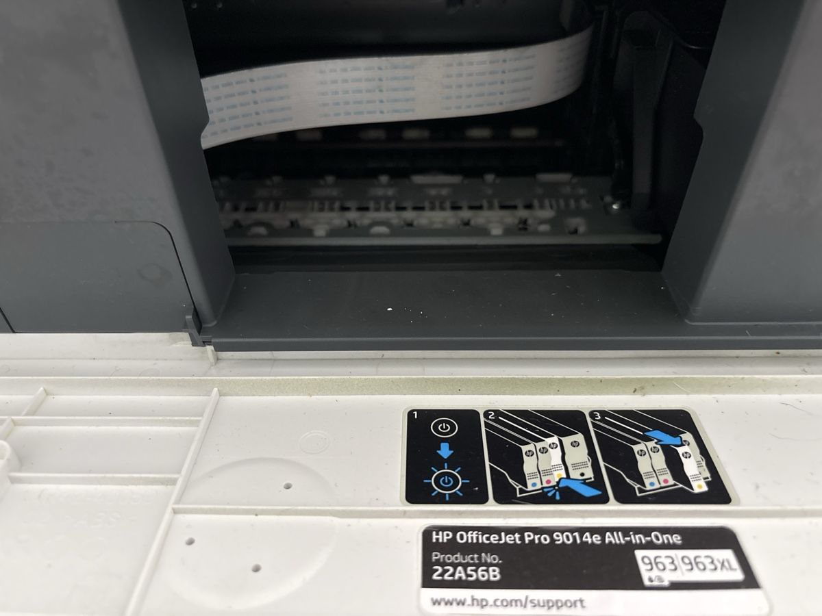 Hewlett Packard Stampanti: HP OfficeJet Pro 9014e Drucker mit 3 Patronen – Usato da Otelfingen venduto da mar_j67x 2