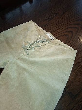 Lederhose ganz fein "Velour" Grösse 38
