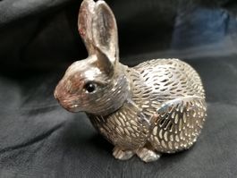 Christofle France Kaninchenfigur versilbert