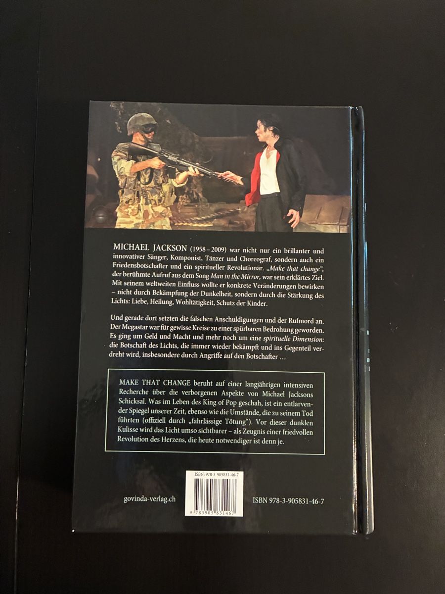 Libri: Michael Jackson Buch "Make that Change" wie neu! – Nuovo (secondo la descrizione) da Trimbach venduto da deb_6kng 1