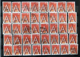 Nr.838 mit Stempel 40 Stück