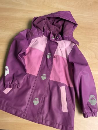 Süsse Kids/Tchibo gefütterte Regenjacke Gr.86/92👧🏻