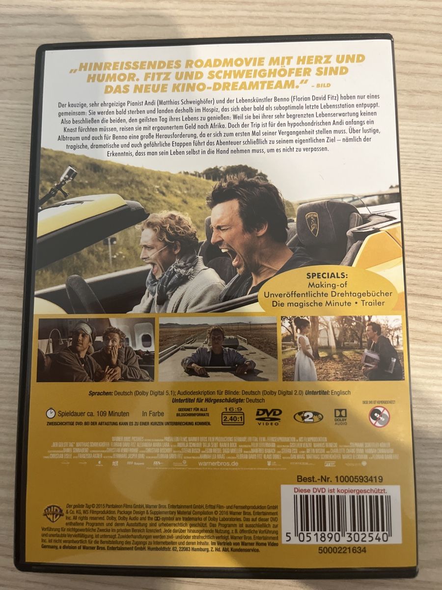 Tutti i DVDs: DVD Der geilste Tag - Schweighöfer und Fitz – Usato da Gossau SG venduto da __roman__95 1