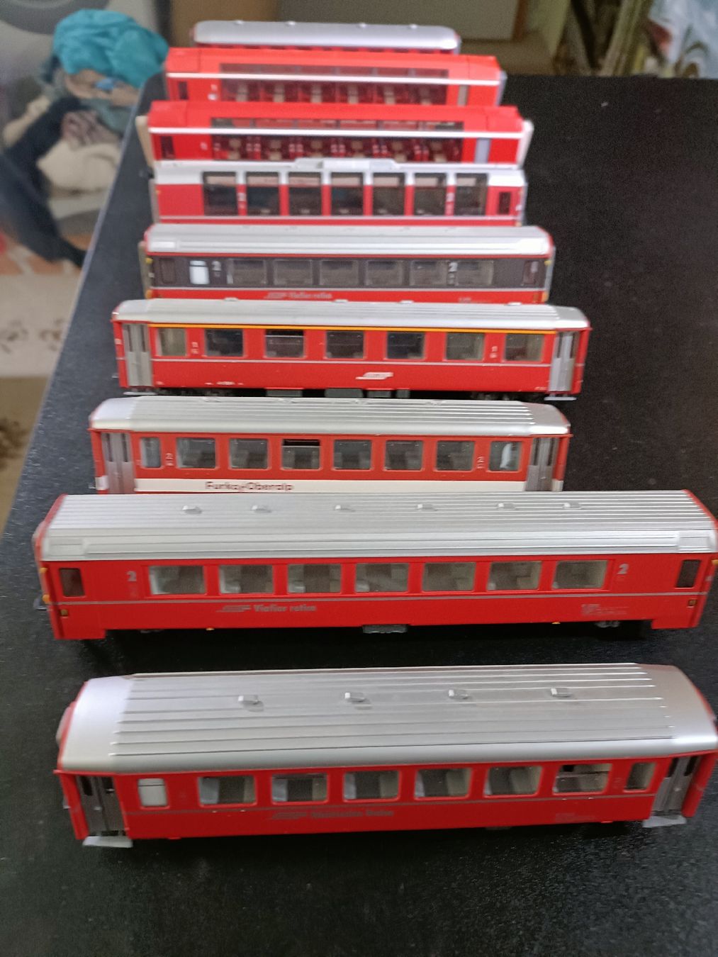 9 RhB, FO Wagen BEMO, D+R, STL Spur H0m (Gebraucht) in Mesocco für CHF ...