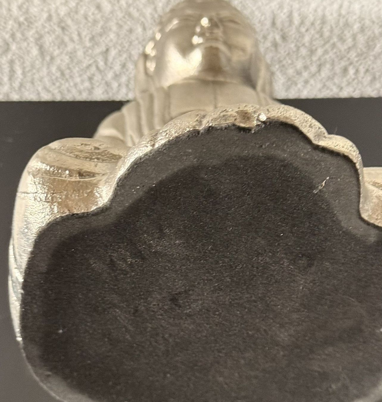 Sculture & Statue: Buddha Figur silberfarben (20cm) – Usato da Lommis venduto da manmarmi 7