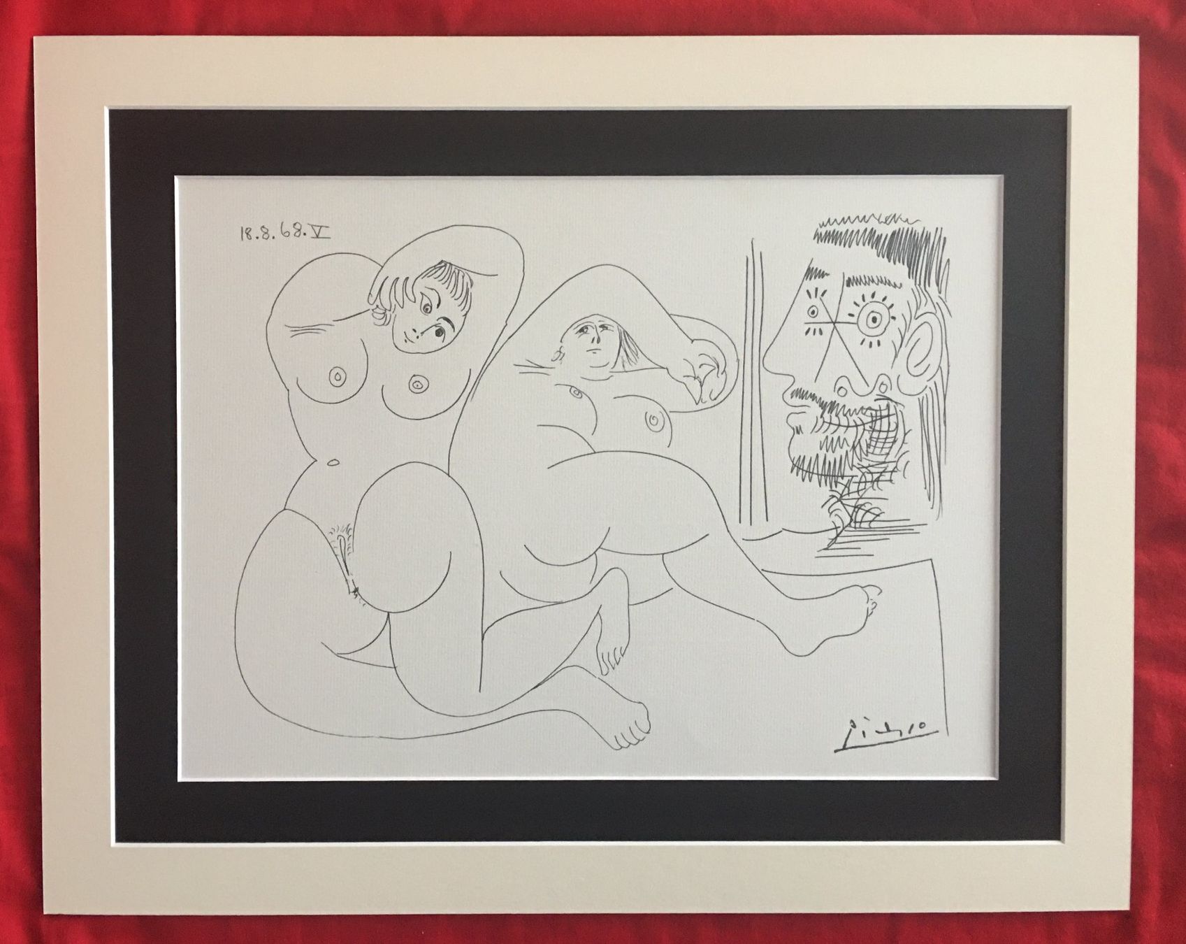 Grafica & Litografie: Pablo Picasso      "Erotische Lithographie" – Usato da Nennigkofen venduto da Sommersonnen
