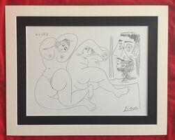 Pablo Picasso      "Erotische Lithographie"
