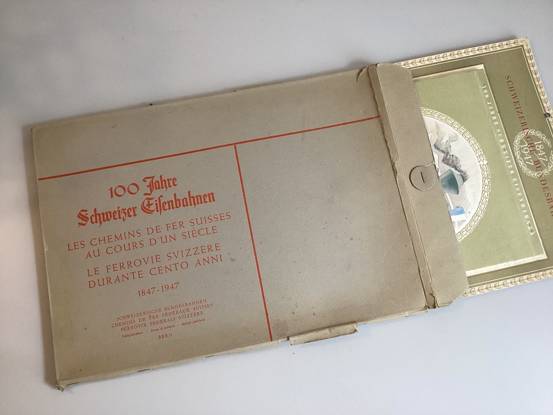 Calendari: CFF - Calendrier 1947 – Usato da Vouvry venduto da marius09 1