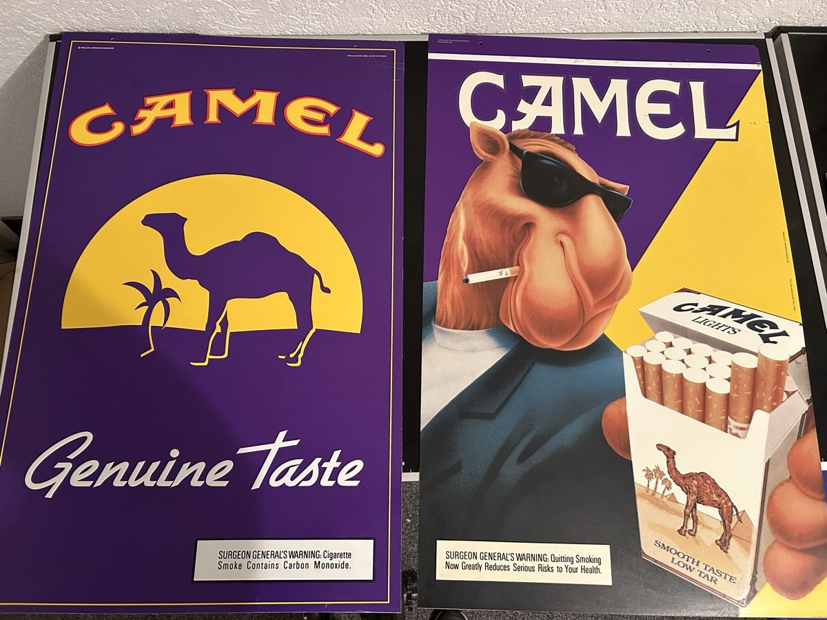Posters & Illustrations: Camel Zigaretten Plakate – D'occasion à Schliern b. Köniz par Trebesch