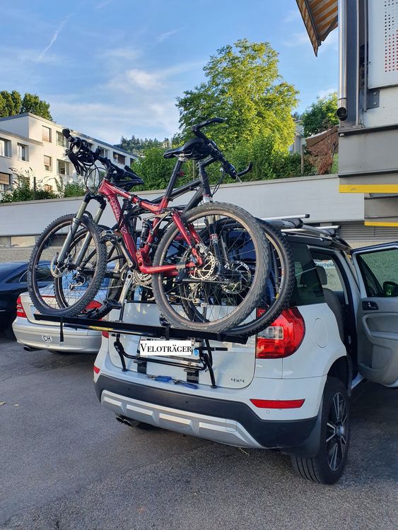 Bike rack deals for skoda yeti