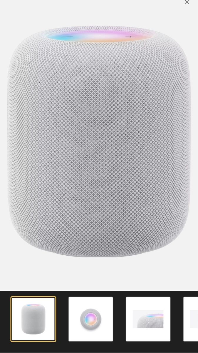 Apple Lautsprecher: Apple HomePod Smart Speaker – Neu (gemäss Beschreibung) aus Wangen an der Aare von Flo_kaufm