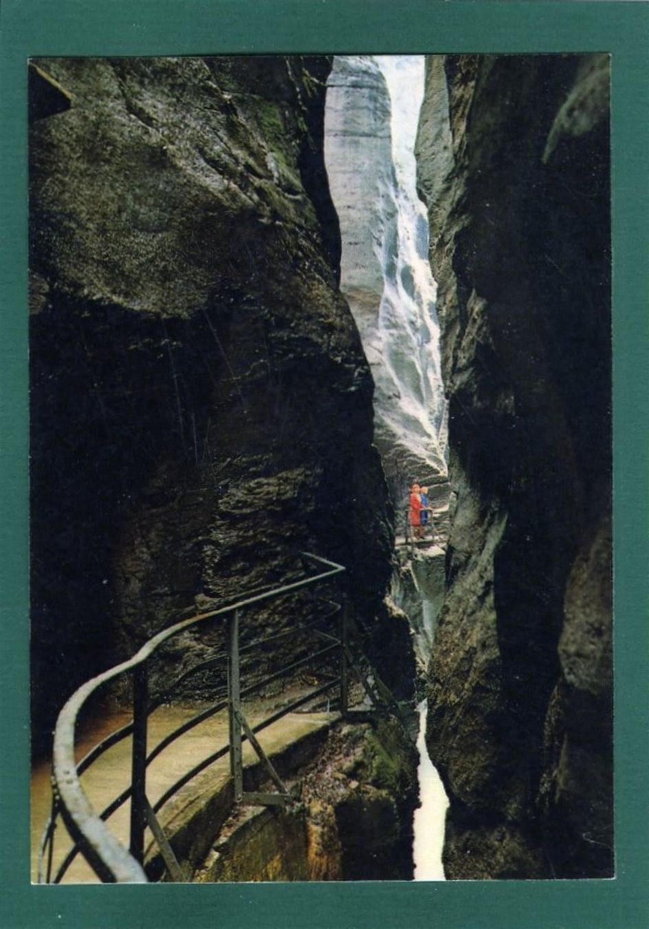 Cartoline postali: Aareschlucht, 1986, ungelaufen, Grossformat – Usato da Sargans venduto da Hausi1951