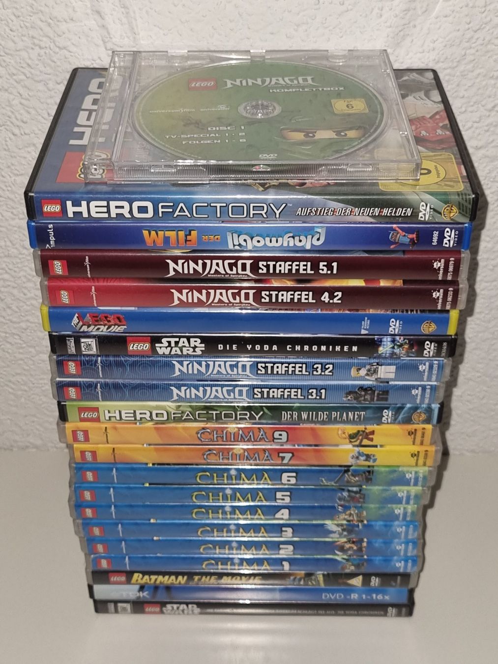 Tutti i DVDs: DVD: Diverse LEGO-Filme – Usato da Ehrendingen venduto da Thomas_2