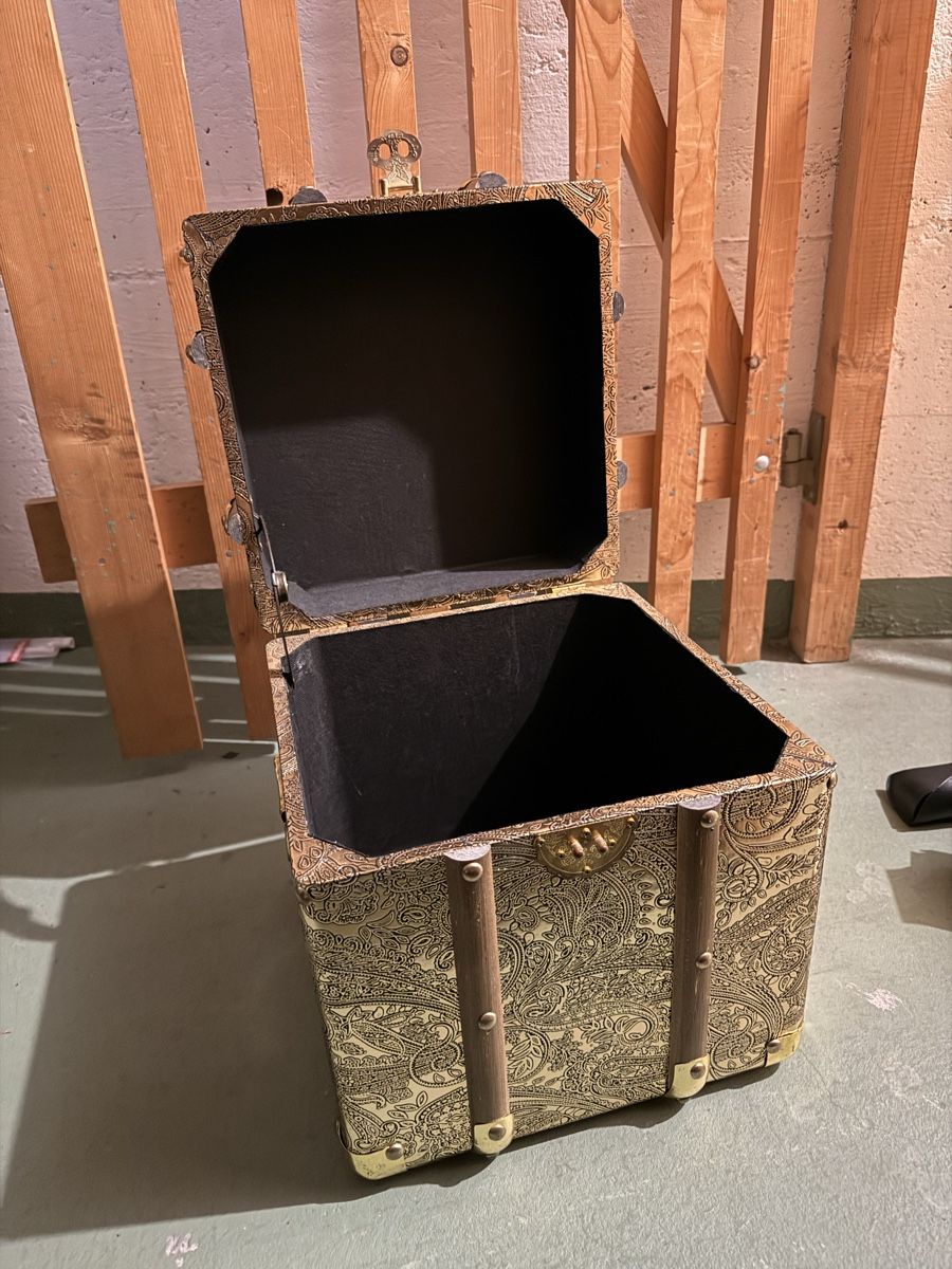 Truhen: Alte Truhe/Box mit Muster, ideal als Deko oder Stauraum – Gebraucht aus Richterswil von Isabell95